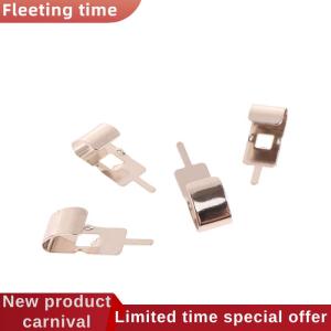 Fleeting time 50PCS Spring Steel 18650 Battery Clip 18650 Battery Holder Battery Contact Battery Insert