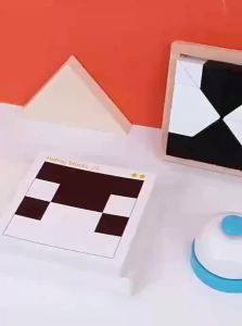 FCMWZ Educational Building Blocks Puzzle 3-6 Years Old Children