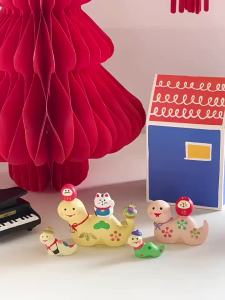 Snake Year Chinese New Year Decoration / Spring Festival Decoration / Blessing Housewarming Gift / Cute Healing Home Entrance Decoration