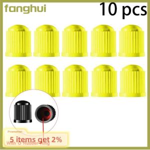 fanghui 10PCS Car Motorcycles Bike Bicycle Universal Car Valve Cap Plastic Wheel Tire Air Stem Cover Dust Tyre Valve Caps