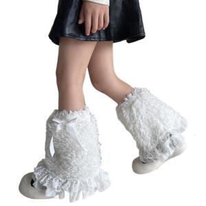 Phối ren thời trang và Bowknot làm ấm chân thoải mái trẻ em bao chân cô gái Tất thời trang cho tiệc khiêu vũ & mặc giản dị