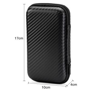 DEGRAD Shockproof Headphones Carrying Case Waterproof Dust-proof Earphone Storage Bag Travelling Handbag Pressure Resistance Electronic Products