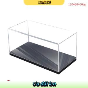 SHNGki 1:64 mô hình xe hiển thị hộp Acrylic trong suốt cứng bảo vệ trường hợp chống bụi lưu trữ container cho thu kệ