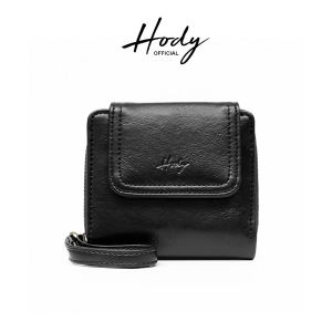 Hody [Exclusive Launching]  - Dompet Lipat Wanita Card Holder Dompet Kulit Wanita Tali Pendek - LAYNA WALLET