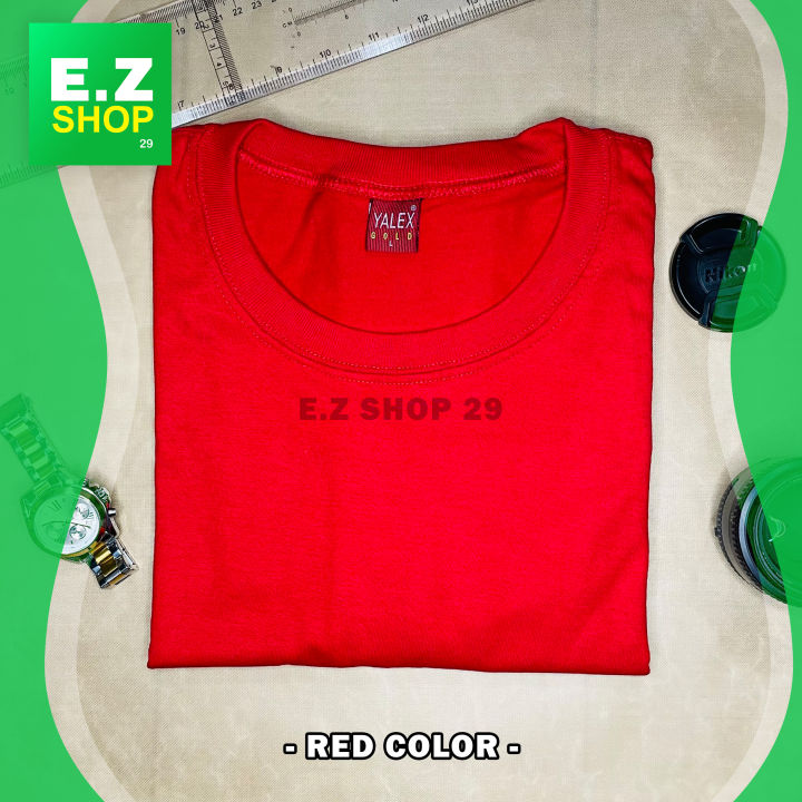 YALEX RED LABEL PLAIN SHIRTS RED COLOR | Lazada PH