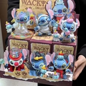 2025 New Stitch Funny Diary 2.0 Blind Box Figure Stich Peripheral Trendy Toys Dolls Desktop Decoration for Fans Surprise Gifts