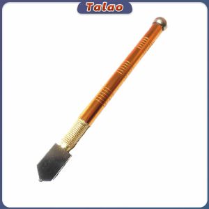 Professional Glass Cutter Mirror Floor Tile Cutting Carbide Tip Aluminum Alloy Handle