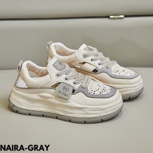 Gypsy - Sepatu Sneakers Wanita Terbaru Simple Kasual Cantik Bahan Pu Import Naira