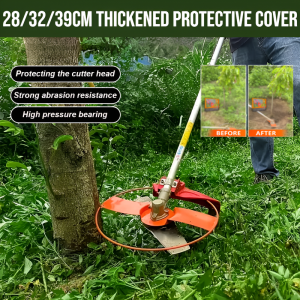 Thickened Protective Cover For Seedling Lawnmower 28/32/39cm Crop Cutter Seedling Protector Garden Tool Accessories