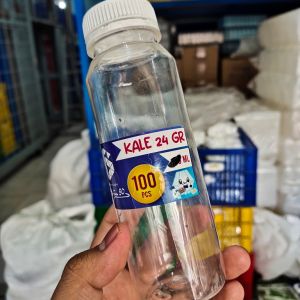 (ECERAN ISI 20 PCS) Botol KALE 250 ml Botol Plastik KALE 250ml Botol Minuman Botol Jus Free Bubble Wrap