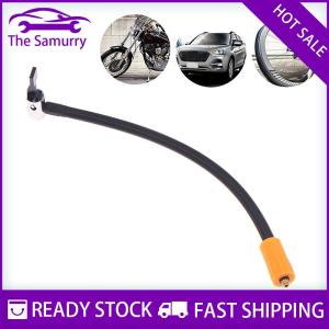 Samurry ✨Hot Sale✨ 1 Piece Fine Thread Inflation Hose Adapter 30CM Car Tire Air Inflator Hose M6 Locking Air Chuck With Standard Tire Valve Quick Inflation Part