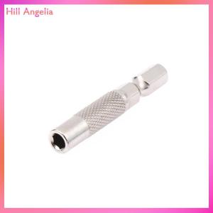[Hill Angelia] 2pcs Hex Shank 6.35mm đến 4mm chèn bit Adapter tuốc nơ vít điện ổ cắm chủ Micro bit Adapter từ chủ công cụ