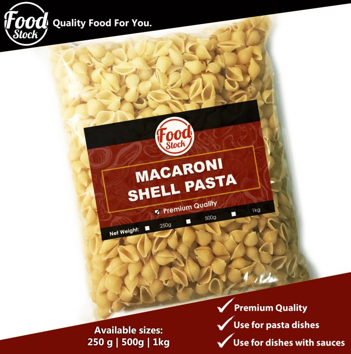 Food Stock Macaroni Shell Pasta 250g 500g 1kg Lazada Ph 6203