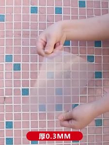 แผ่นพีวีซีโปร่งใส แผ่นพลาสติกแข็ง แผ่นบาง ความหนา 0.3มม.-2มม.