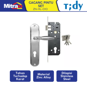 Tidy Handle Gagang Pintu Stainless ZN-HL-010 (Set)