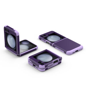【🔥SG SELLER🔥】RICHMENTGADGET Extra Thin Heavy Duty Shockproof Drop Proof Full Body Protective Slim Phone Cover Protective Phone Case for Samsung Galaxy Z Flip 6 Flip6 Flip 5 Flip5 Z Flip 4  Flip4 Flip 3 Flip3 5G Case with Hinge Protection
