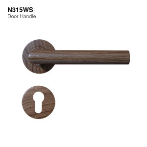 NOBLEZA Rosette Kunci Pisah Handle Gagang Pintu Stainless Kayu Wooden