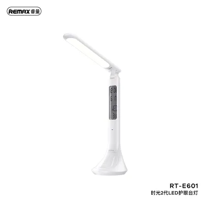 REMAX RT-E510 / RT-E601 TIME SERIES LED Table Lamp Calendar Rechargeable Eye Protection