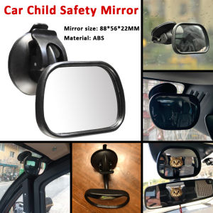 Children Baby Safety Mirror Rear View Car motorcycle electric car Mirror Safety Seat Black