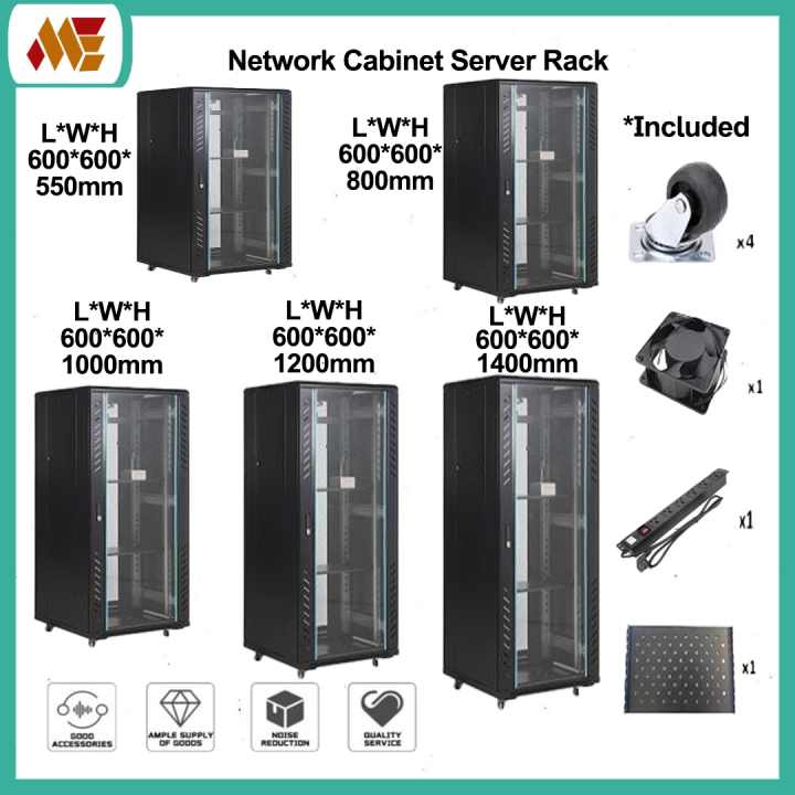 Factory Store Network Cabinet Server Rack 15U soundproof fireproof rack ...