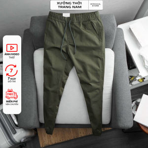 HCM Quần Jogger Kaki Nam Co Dãn Vải Xịn THỂ THAO Cao Cấp ống bo chân VNXK giá sĩ SIZE 28 ĐẾN42 JG08