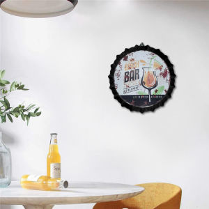 Decors and Beyond Creative Rustic Vintage Bottle Cap Wall Decor 30cm