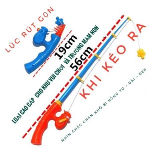 Đồ chơi mầm non - Câu cá nam châm kem phao và cần câu - Thingkids