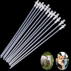 10 pcs Disposable Insemination A.I. Catheters Pet Artificial Insemination Rods for Dog Goat Sheep 10 pcs  dog catheter