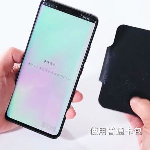 Thẻ ID Ngân hàng chống degaussing đồ đựng thẻ chống RFID Chống thefting thẻ bìa