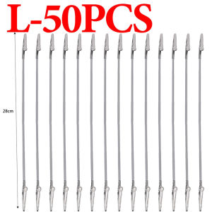 Dizoey 1/50Pcs Double Headed Flexible Metal Clip Stainless Steel Crocodile Mouth Mosquito Incense Supermarket Label DIY Photo Clips