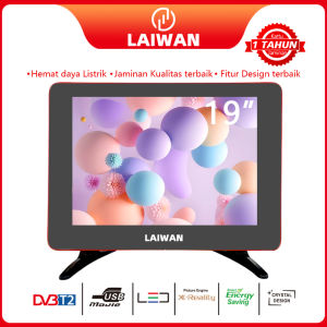 【LAIWAN】Televisi murah 21 inch/19 inch LED TV/LCD TV digital - dengan Resolusi Tinggi