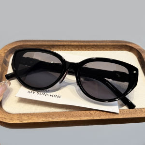 AU Cat-eye polarized sunglasses womens Korean-style black sunglasses UV protection sunglasses cat-eye fashion sunglasses
