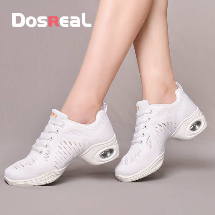 DOSREAL Fashion Shoes Women Mesh Breathable Sneakers Shoes For