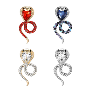 Vintage Women Brooch Featuring Rhinestones Statement Brooch Dress Accessory Perfect for Elevating Party and Formal Wear