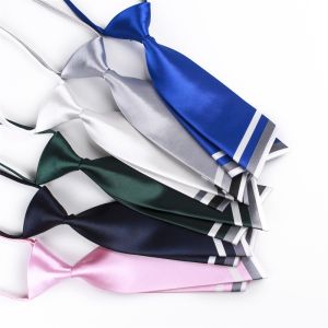 Cà Vạt Nữ KING Nơ Nữ Công Sở Và Học Sinh Viên đồng phục chụp kỷ yếu thắt sẵn chất vải phi bóng giá rẻ [C005]