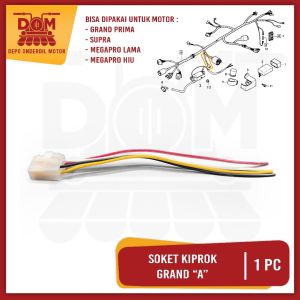 Soket Kiprok Grand "A" (PSP) Socket Kabel Cable Cabel Fitting Cop Lawan Regulator Honda Grand Prima