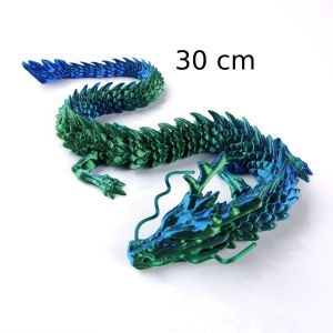 Mô hình rồng in 3D có khớp động – Trang trí bàn làm việc mini quà tặng sáng tạo mới nhất 2025