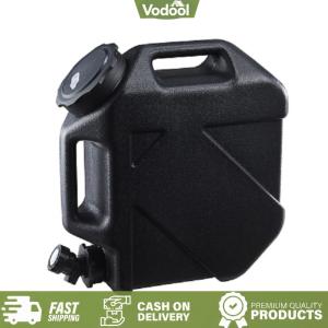 [Vodool Sport Center] 10L Drinking Water Canister Large Capacity Portable Water Carrier with Detachable Faucet No Leakage for Camping Fishing Picnic