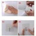 Combo 3 Cái Móc Dán Treo Tường Trong Suốt Siêu Dính Tiện Lợi. 
