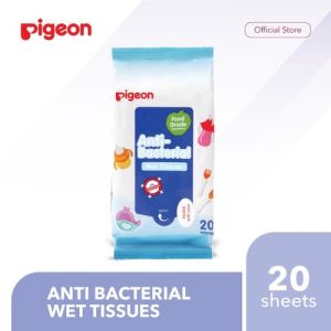 Pigeon Antibacterial Wet Tissue Refill 60s