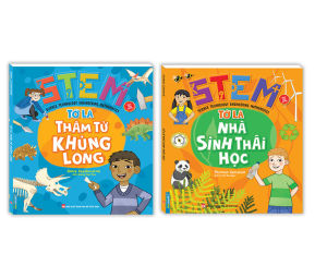 Combo 2c STEM Tớ là thám tử khủng long & Tớ là nhà sinh thái học