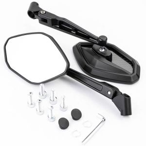 SMOK NEXUS SIDE MIRROR UNIVERSAL BLACK-BLACK H3463 HIGH QUALITY MOTORCYCLE