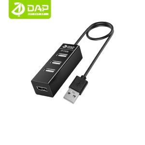 DAP D-H06 USB HUB 4 Port USB 2.4A Lenght 100cm Smart Charging - Garansi Resmi 1 Tahun