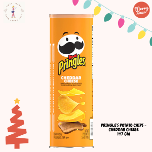 [Bundle of 6] Pringles Potato Chips - Cheddar Cheese