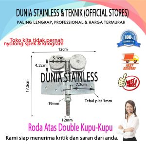 Roda atas double kupu-kupu