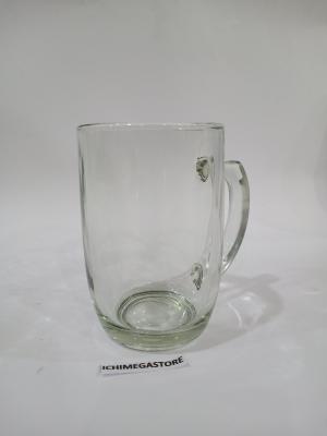 Mug Bir Kaca Tebal Gelas Kaca Gagang 400 ml