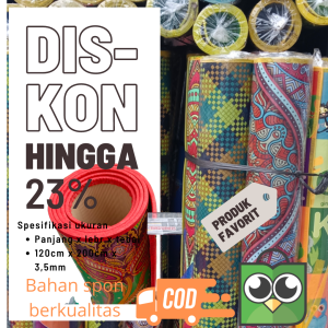 KARPET LANTAI SPONS JUMBO BERKARACTER 200 X 240 CM UKURAN BESAR