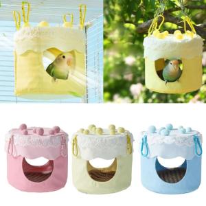 Bánh hình chim Nhà lều chim ngủ võng Hideaway cho vẹt đuôi dài thoải mái võng treo cho chim nhỏ