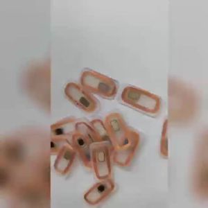 10pcs/Lot 125KHz T5577 ID 13.56MHz ISO14443A UID CUID M1 NFC213 FUID Ti writable chip and antenna COB coil 20*10mm