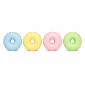 OUREAL Hình dạng bánh rán Đồ chơi bóp nặn hình sáp nứt Sô cô la Kết cấu dễ vỡ Bóng Giảm Căng Thẳng Giòn  Thủ công mỹ nghệ Đồ chơi bóp cảm giác để giảm căng thẳng và lo âu